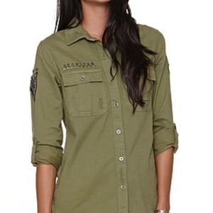 Young & Reckless Button Up